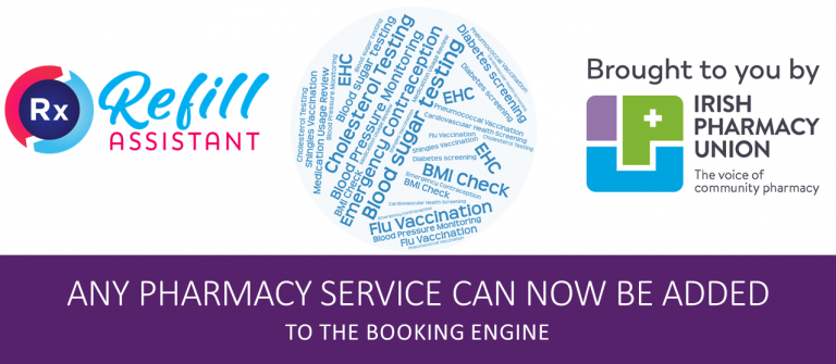 pharmacy services booking engine