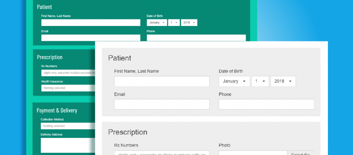 refill request secure forms compared